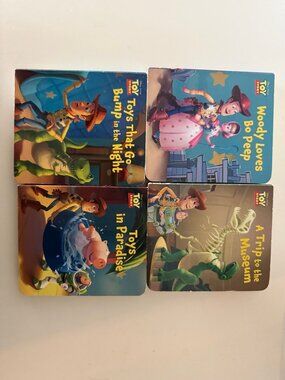 4 toddler Toy Story books